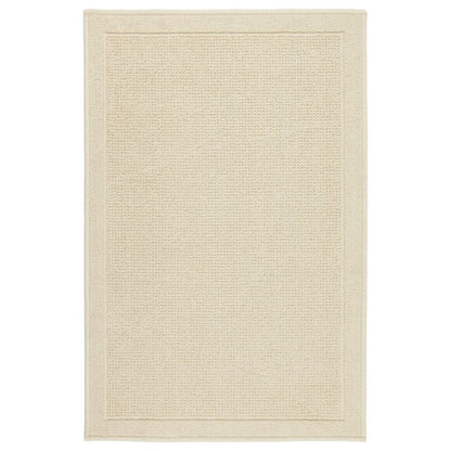 Badeværelsesmåtte Lino 50x80 cm Beige Egyptisk Bomuld Antiskrid