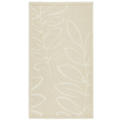 Badeværelsesmåtte Lino 73x135 cm Beige Planteinspireret Mønster 1 stk. | 5904024204343