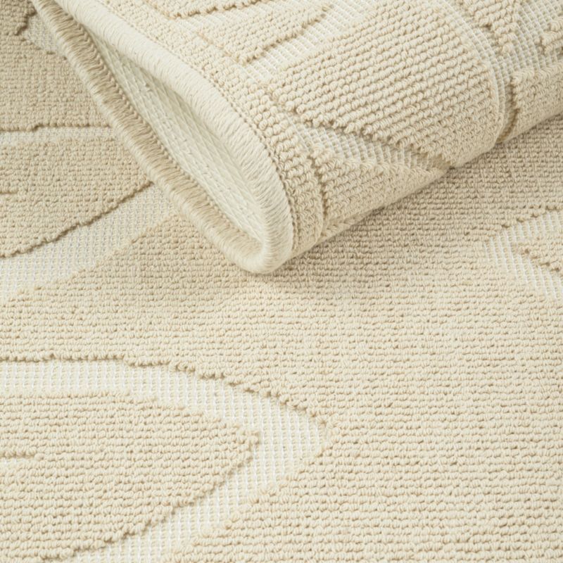 Badeværelsesmåtte Lino 73x135 cm Beige Planteinspireret Mønster 1 stk. | 5904024204343