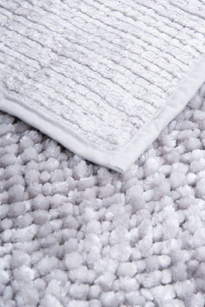 Bademåtte Chenille Velvet 60 x 90 cm Lys Grå 1 stk.