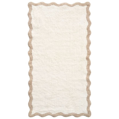 Bademåtte NANGAL 80x150 cm Beige Bomuld