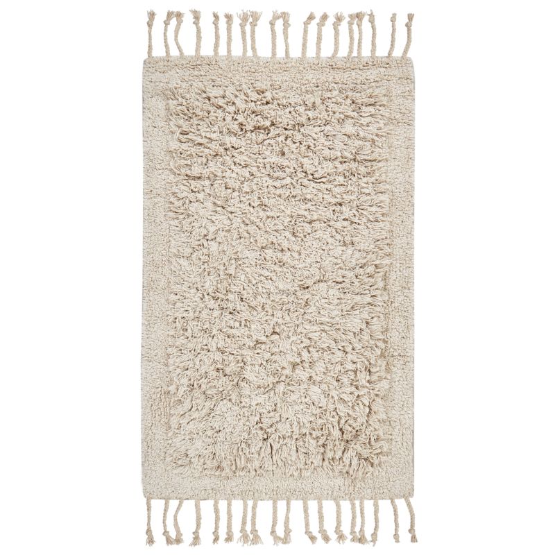 Badeværelsesmåtte Oltan Beige 50 x 80 cm Bomuld
