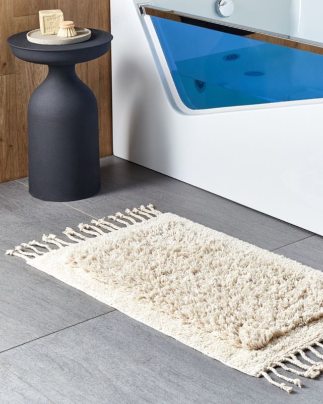 Badeværelsesmåtte Oltan Beige 50 x 80 cm Bomuld