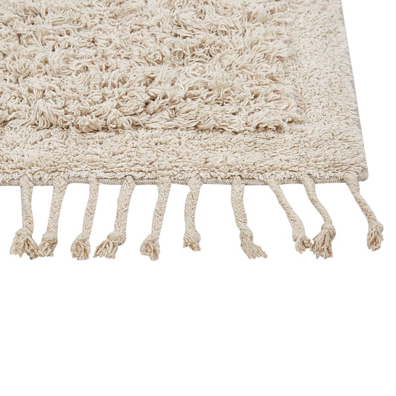 Badeværelsesmåtte Oltan Beige 50 x 80 cm Bomuld