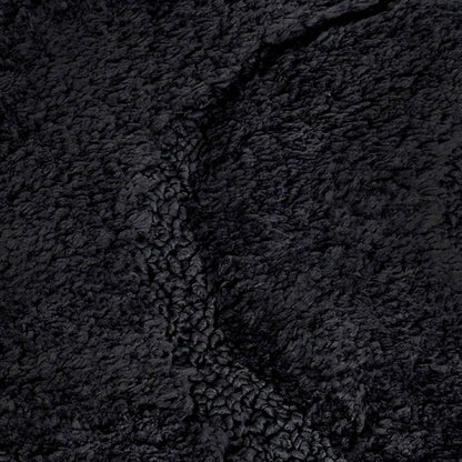 Bademåtte 40x60 cm Sort Skridsikker Mikrofiber 5905923653720