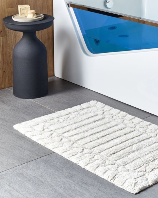 Bademåtte Tekke 60x90 cm Beige Bomuld