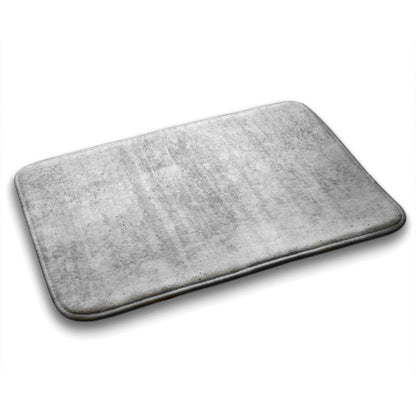 Tulup badeværelsesmåtte 90x60 cm grå væg polyester skridsikker 1 stk.