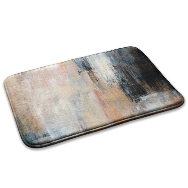 Soveværelsesmåtte Tulup 90x60 cm Abstrakt motiv Blød og skridsikker 1 stk.