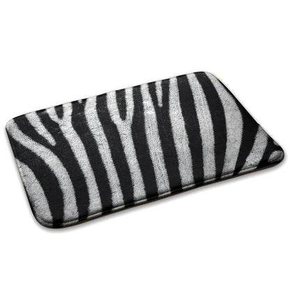 Blødt og skridsikkert soveværelsesgulvtæppe Tulup 90x60 cm Zebra – 1 stk.