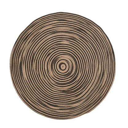GoodHome tæppe 150 cm beige / sort