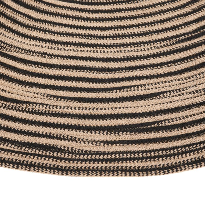 GoodHome tæppe 150 cm beige / sort