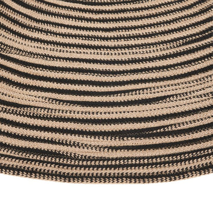 GoodHome tæppe 150 cm beige / sort