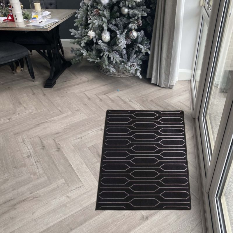 GoodHome Bromberg gulvtæppe 60 x 90 cm mønster 2