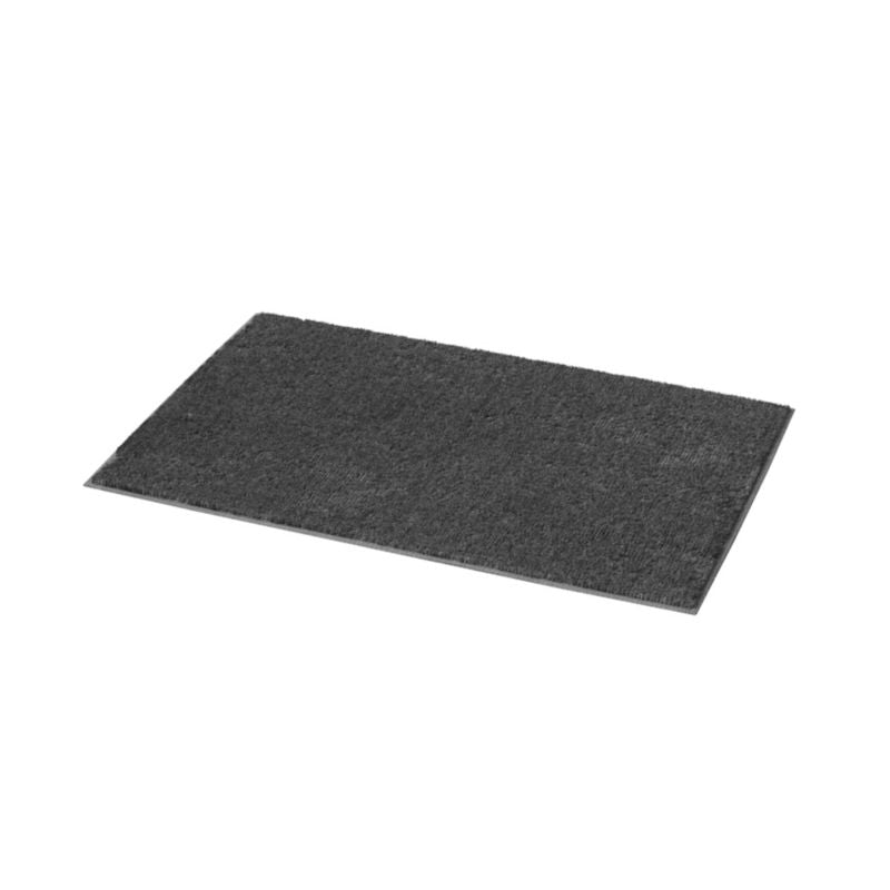 Bademåtte 40 x 60 cm Antracit Rektangulær Bomuld