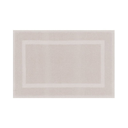 Badeværelsesmåtte 50 x 80 cm Stengrå Bomuld