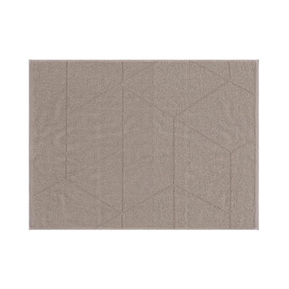 Bademåtte 50 x 70 cm Taupe Bomuld OEKO-TEX