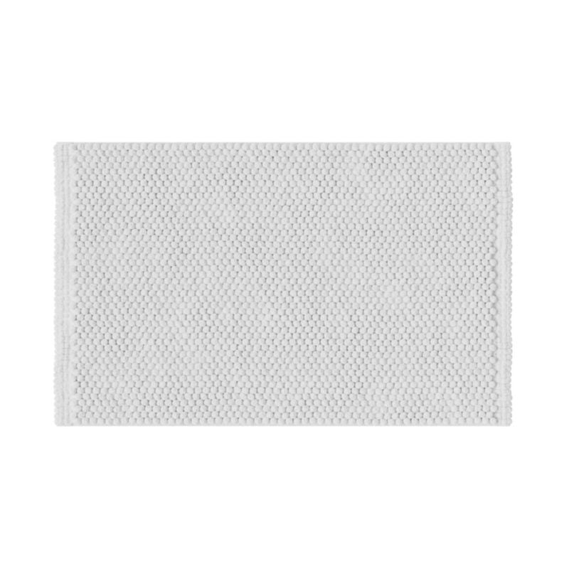 Bademåtte 50 x 80 cm Hvid Antiskrid