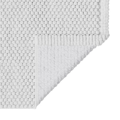 GoodHome Elland badeværelsesmåtte 50 x 80 cm hvid