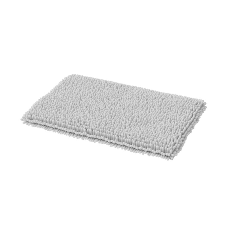 Bademåtte 50 x 80 cm Hvid Antiskrid Polyester
