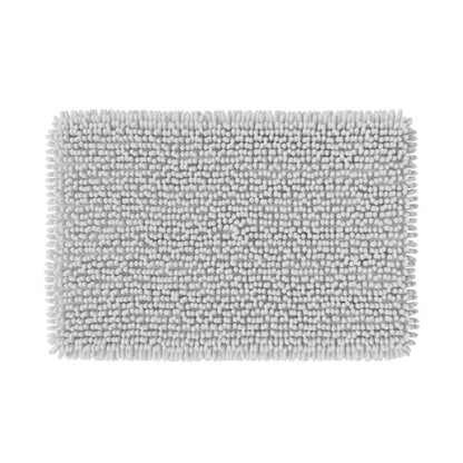 Bademåtte 50 x 80 cm Hvid Antiskrid Polyester