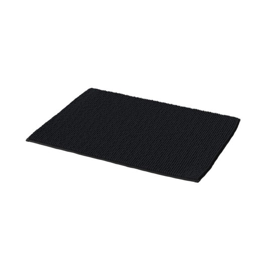 GoodHome Kina badeværelsesmåtte 50 x 70 cm mat-sort