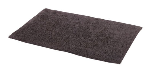 GoodHome Koros badeværelsesmåtte 50 x 80 cm antracit