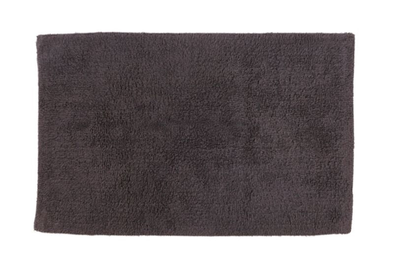 GoodHome Koros badeværelsesmåtte 50 x 80 cm antracit