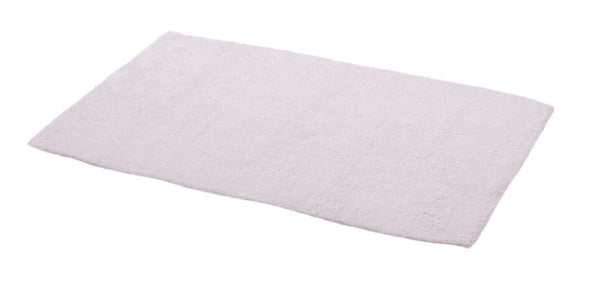 Badeværelsesmåtte 50 x 80 cm Hvid Antiskrid Bomuld