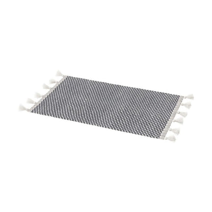 Bademåtte Nammu 50 x 80 cm Ecru Antracit Skridsikker