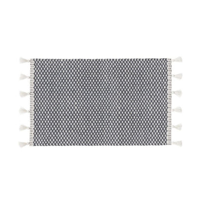 Bademåtte Nammu 50 x 80 cm Ecru Antracit Skridsikker