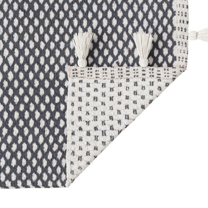Bademåtte Nammu 50 x 80 cm Ecru Antracit Skridsikker