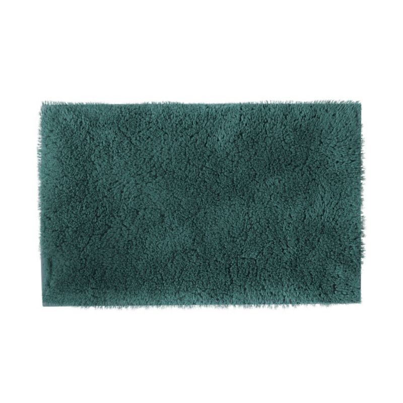GoodHome Sedna badeværelsesmåtte 50 x 80 cm i fyrgrøn