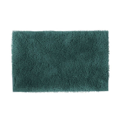 GoodHome Sedna badeværelsesmåtte 50 x 80 cm i fyrgrøn