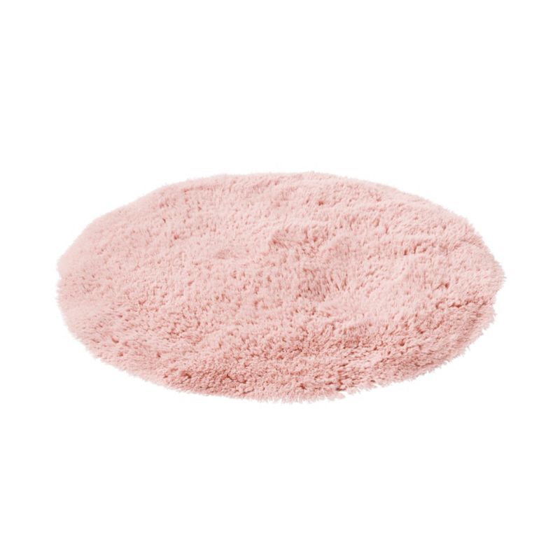 Bademåtte Sedna Rund 70 cm Pudret Rosa Skridsikker