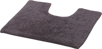 Bademåtte til Toilet Koros Antracit 50x45 cm Skridsikker Bomuld