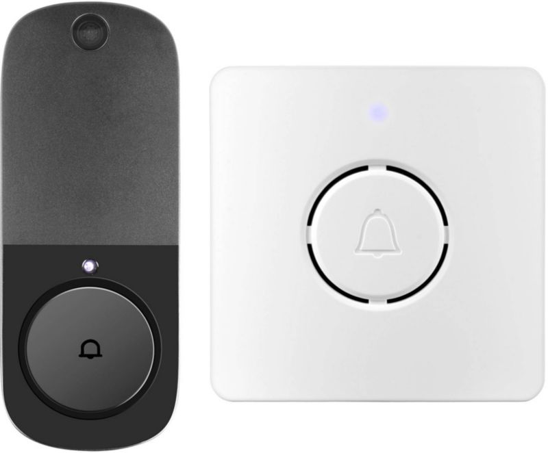 Trådløs dørklokke El Home med WiFi-kamera WDP-90A3 B