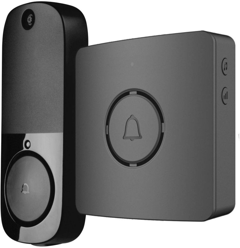 Trådløs dørklokke El Home med WiFi-kamera WDP-90A3 C
