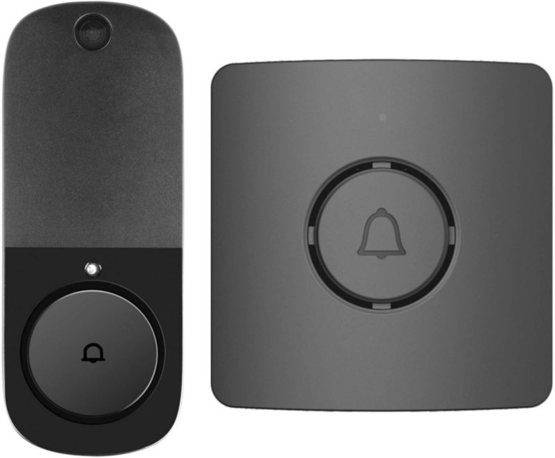 Trådløs dørklokke El Home med WiFi-kamera WDP-90A3 C