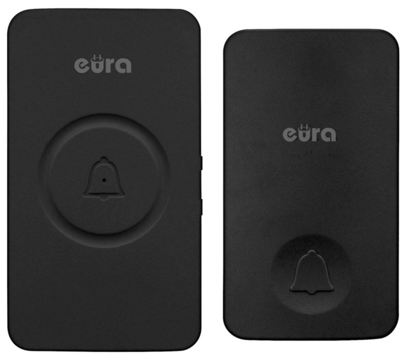 Dørklokke Eura WDP-50A3 230 V sort