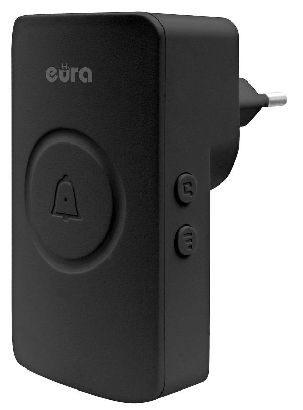 Dørklokke Eura WDP-50A3 230 V sort