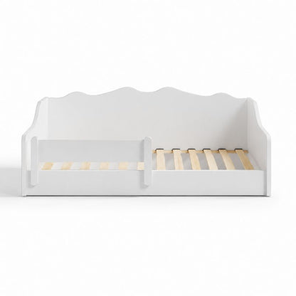 Montessori Gulvseng 160x80 cm Hvid Uden Madras