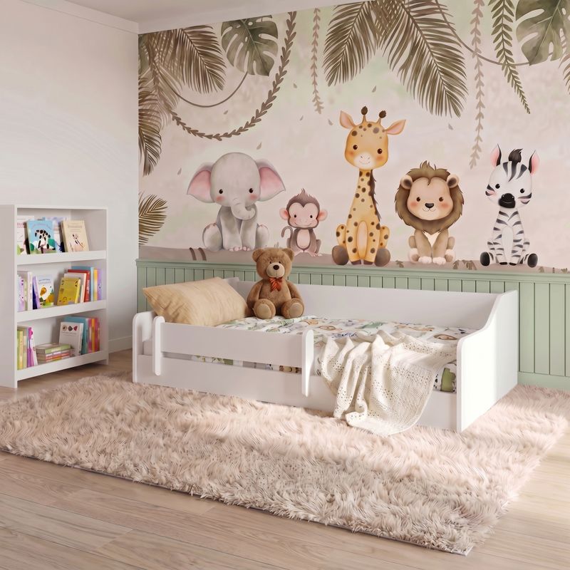 Montessori Gulvseng 160x80 cm Hvid