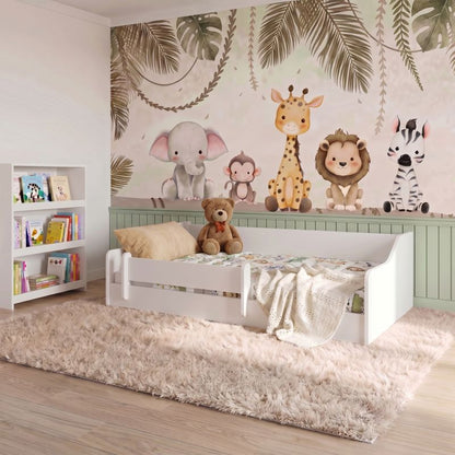 Montessori Gulvseng 160x80 cm Hvid