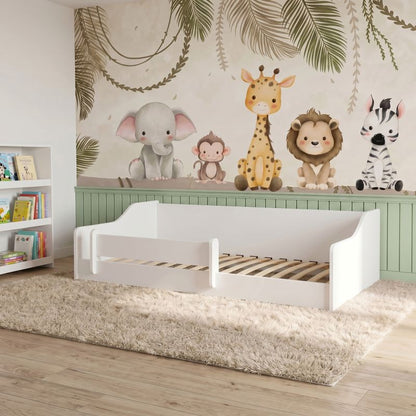 Montessori Gulvseng 160x80 cm Hvid