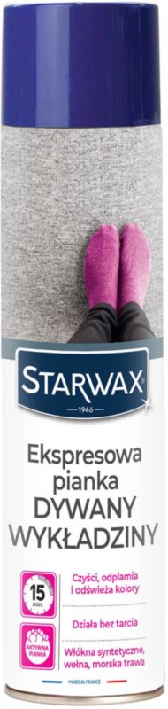 Starwax ekspres-skum til tæpper og gulvtæpper 600 ml