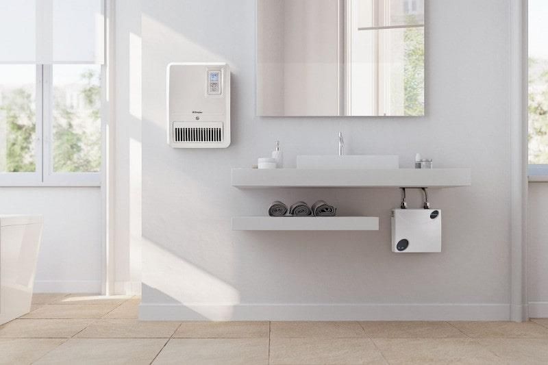 El-Konvektorradiator H260E ECO 1000W Væghængt Hvid