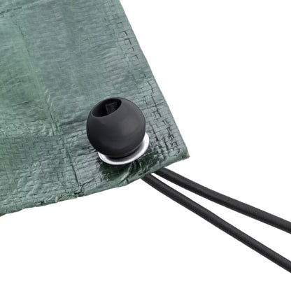 Elastisk Gummistrop med Kugle 15 cm Sort