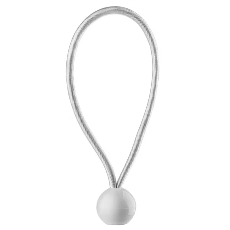 Elastisk Strop med Kugle 15 cm Hvid