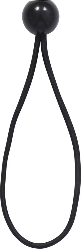 Elastiske Stropper til Presenning 20 cm Sort 8 Stk.