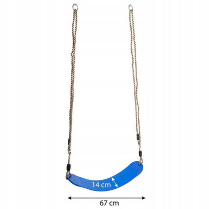 Elastisk blå gynge-sæde 4iQ Group 1 stk.